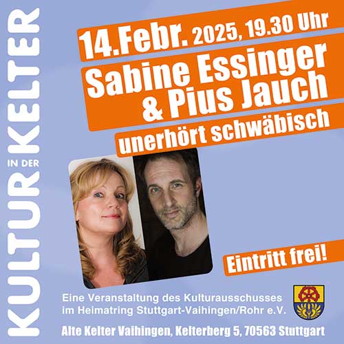 Kulturausschuss im Heimatring Stuttgart-Vaihingen/Rohr e.V.