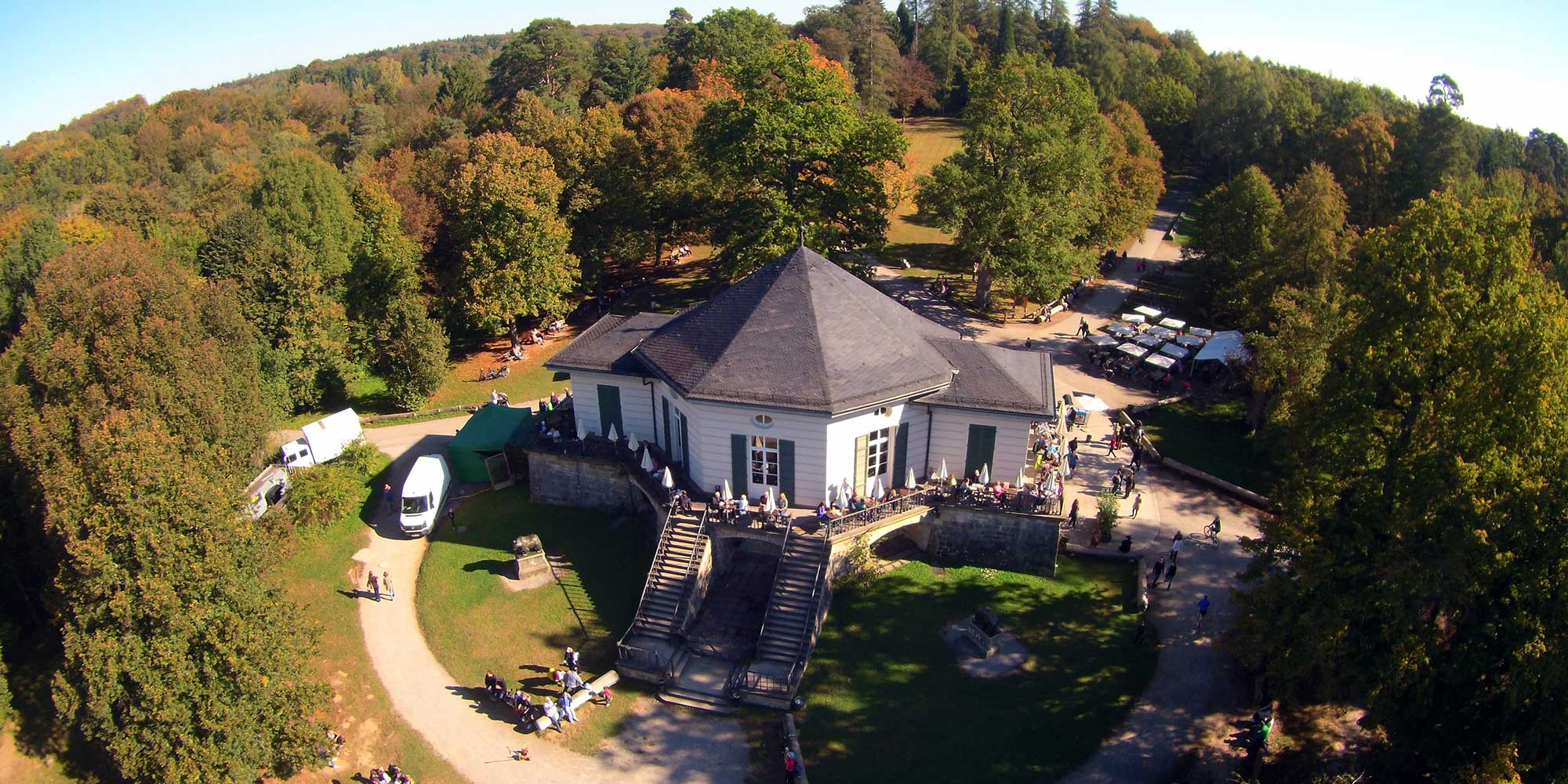 Bild Bärenschlössle im Rotwildpark Stuttgart-Vaihingen