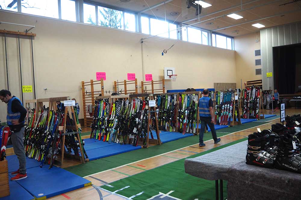 Skibasar des Schi-Vereins Stuttgart-Vaihingen