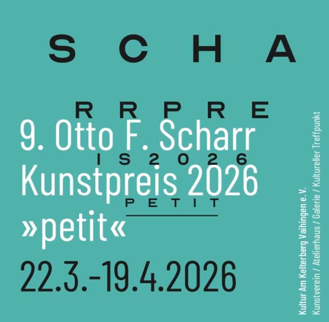 Bild Otto F. Scharr Kunstpreis 2026 Kultur Am Kelterberg Stuttgart-Vaihingen