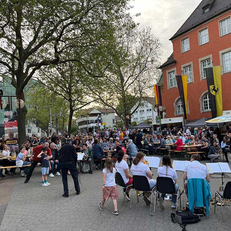 Rathausplatz Stuttgart-Vaihingen