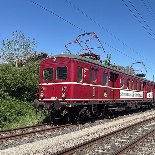 Sonderfahrten des historischen ET 65 auf der Panoramabahn