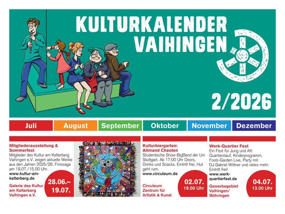 Kulturkalender Stuttgart-Vaihingen Ausgabe 2/2026