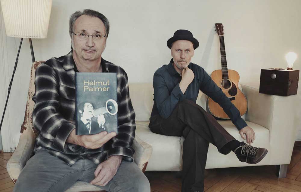 Bild Peter Schwarz und Axel Nagel bei Kultur im Quadrat Lauchhau-Lauchäcker Stuttgart-Vaihingen